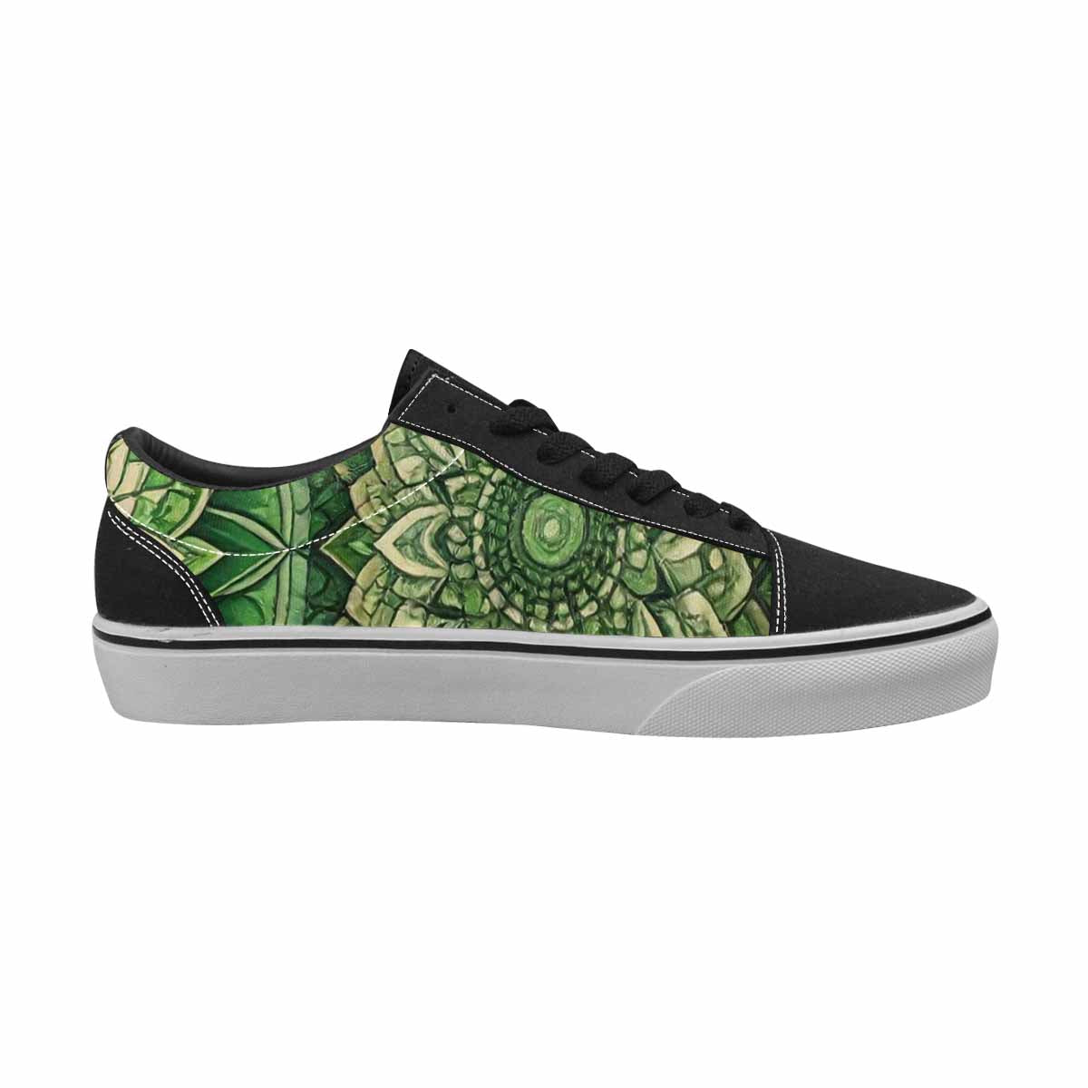 WOMEN'S Mandala Canvas Lace-Up Grunge Custom Shoes