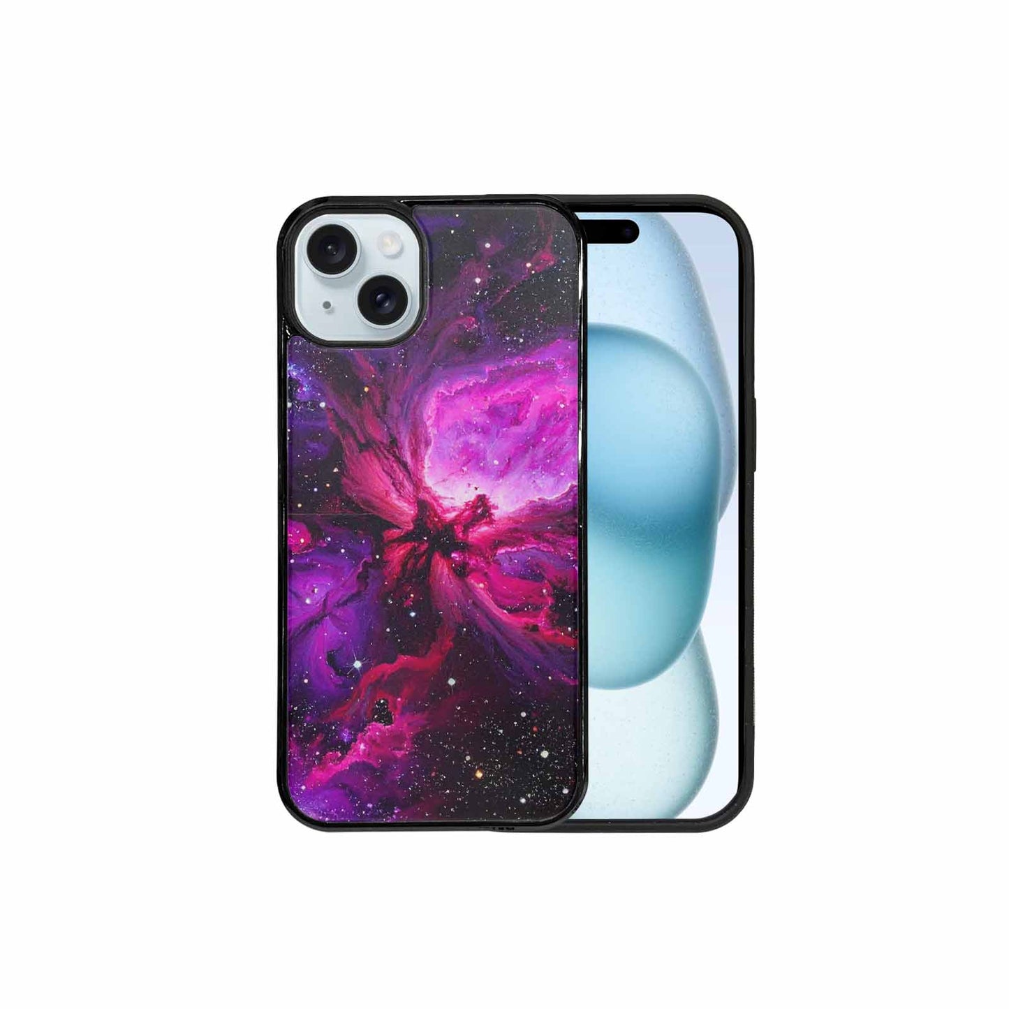 iPhone 15 Plus Case — Galaxy Nebula Galaxy Nebula Burs, Personalized Phone Case