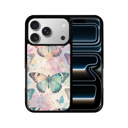 iPhone 17 Pro Case — Pastel Animal Print Butterfly Animal Print, Custom Art Phone Cover