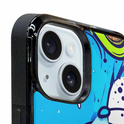 iPhone 15 Case — Acid Wash Cartoon Custom Personalized Phone, Custom Made Phone Cover