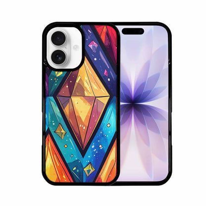 iPhone 17 Case — Vintage Summer Diamond Retro Vintage, Customized Protective Case