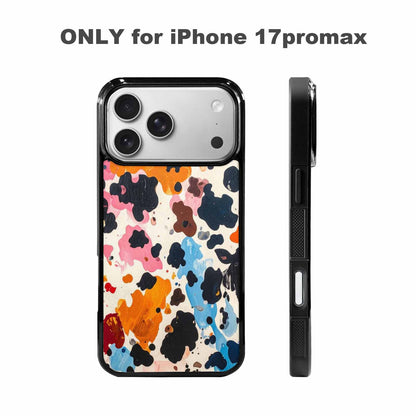 iPhone 17 Pro Max Case — Small Cow Animal Print Animal Print, Custom Printed Phone Case