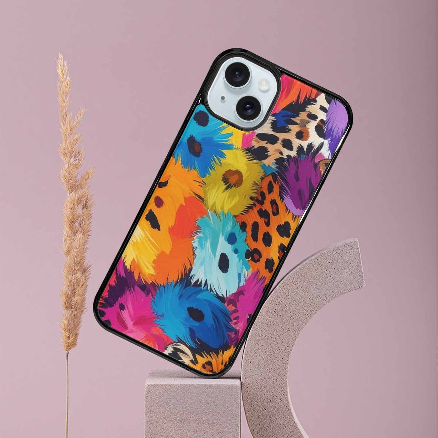 iPhone 15 Plus Case — Full Color Vibrantanimal Print A, Custom Designed Case Cover