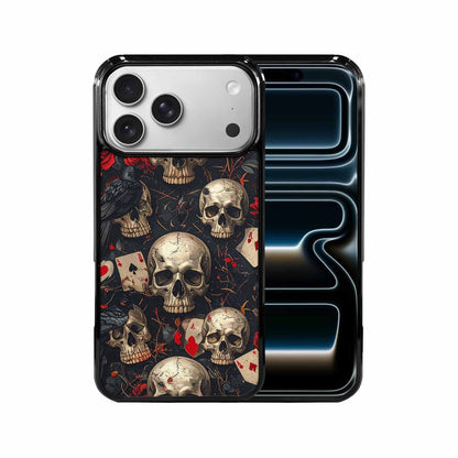 iPhone 17 Pro Max Case — Skull Dark Art Gothic Print Gothic, Customized Protective Case