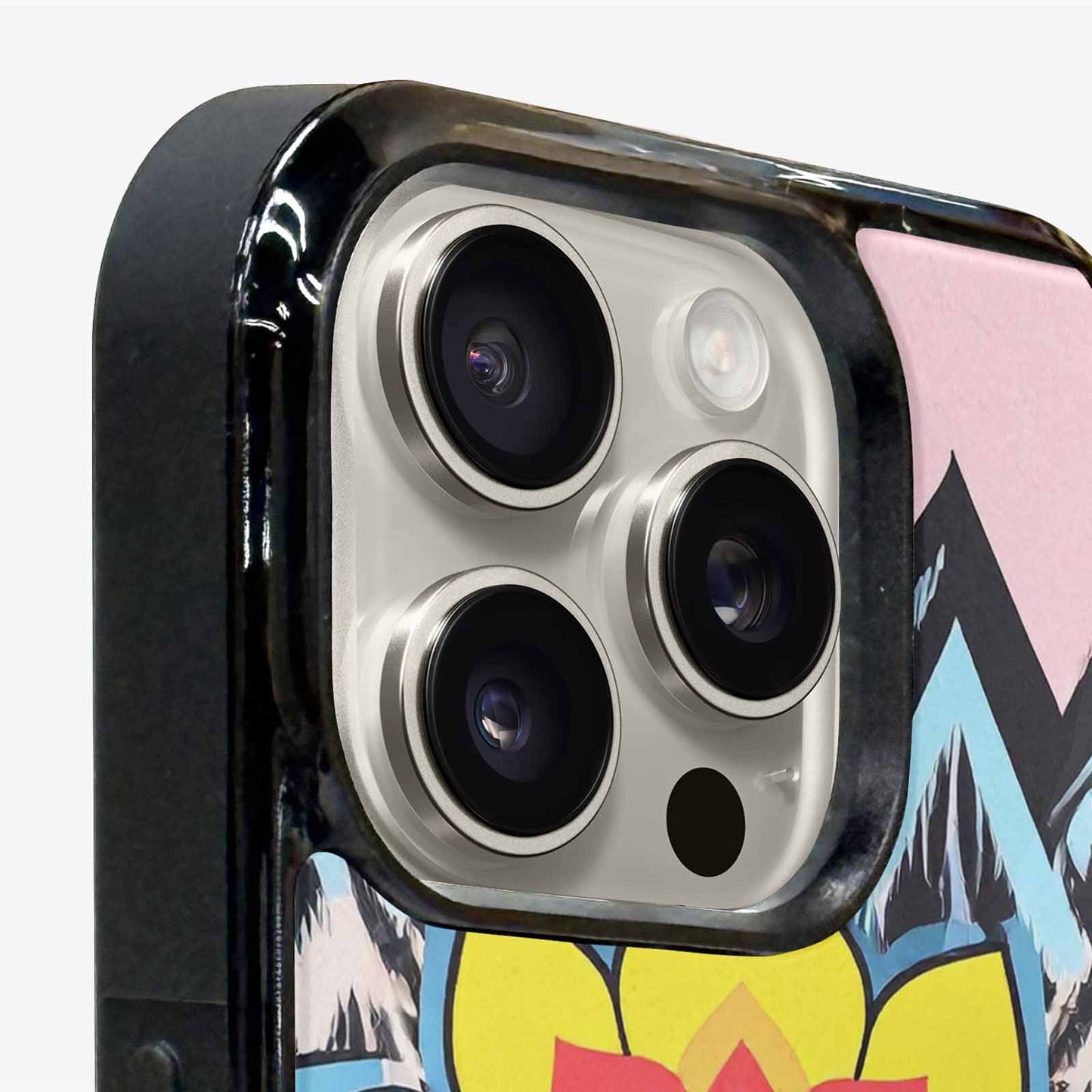 iPhone 16 Pro Case — 1960s Mod Cartoon Art Pattern, Unique Phone Case Design
