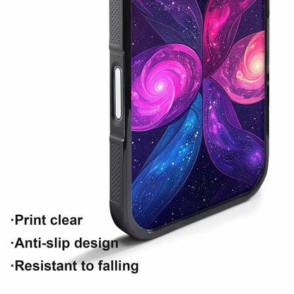 iPhone 17 Air Case — Rose Galaxy Art Seamless Pattern Galaxy, Original Design Phone Case