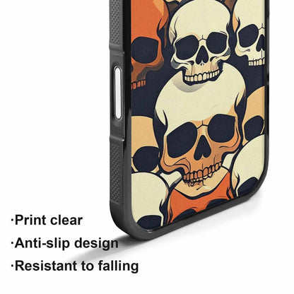iPhone 17 Case — Skull Dark Art Gothic Print Gothic, Custom Phone Case