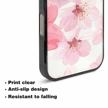 iPhone 16 Pro Case — Japanese Cherry Blossom, Custom Art Phone Cover