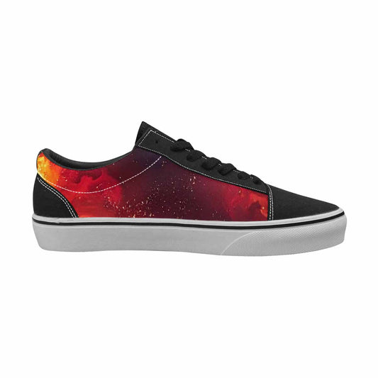 MEN'S Galaxy Art - Canvas Lace-Up Dark Academia Shoes