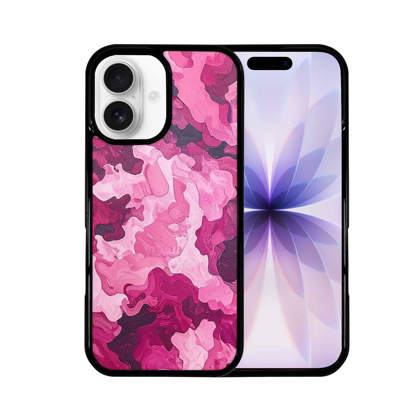 iPhone 17 Case — Small Military Camouflage Blotch Camo, Personalized Phone Case
