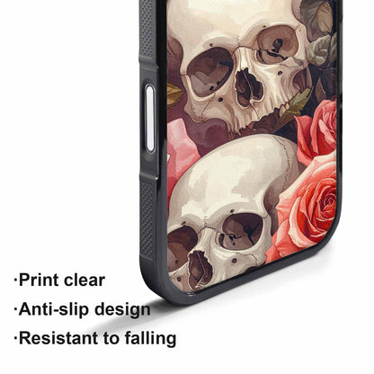 iPhone 17 Air Case — Seamless Tileable Pattern Of Overlapping Gothic, Custom Made Phone Cover
