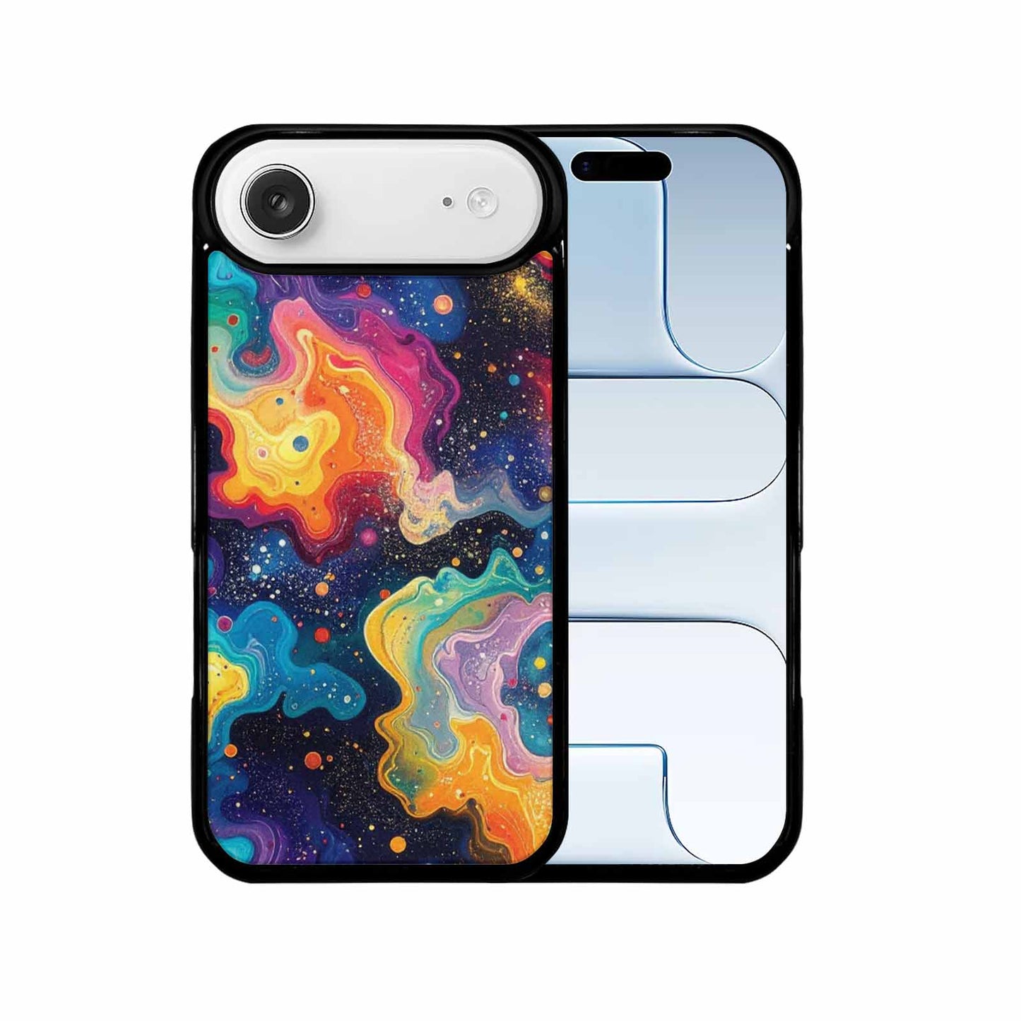 iPhone 17 Air Case — Galaxy Art Colorful Cosmic Dust Galaxy, Custom Print Case Cover