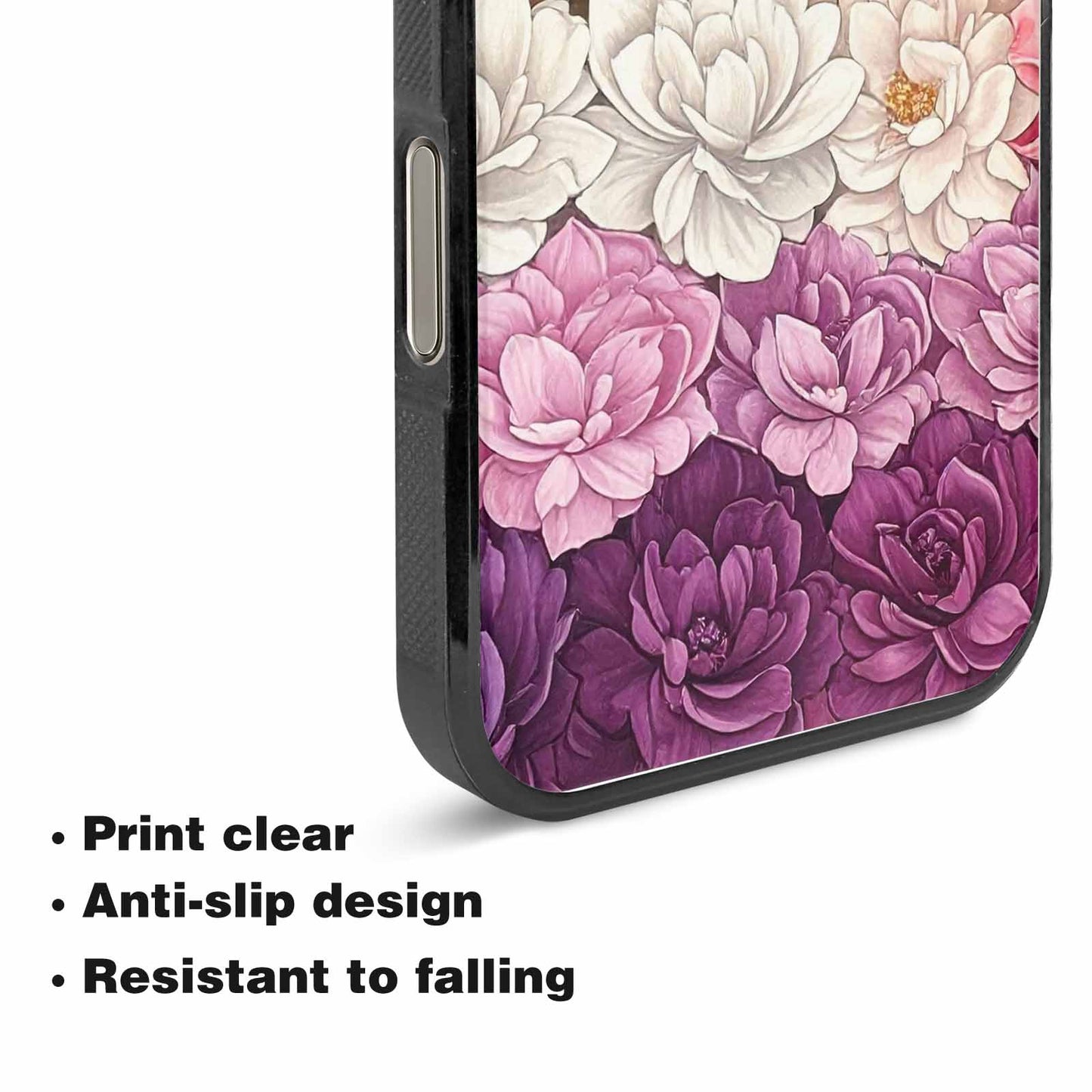 iPhone 15 Pro Max Case — Lesbian Flag Color Theme Small Rainbow, Custom Designed Case Cover