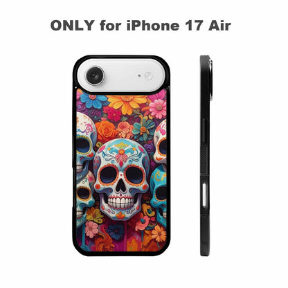 iPhone 17 Air Case — Sugar Skullsmelting Sugar Skulls Tzs Gothic, Custom Phone Case