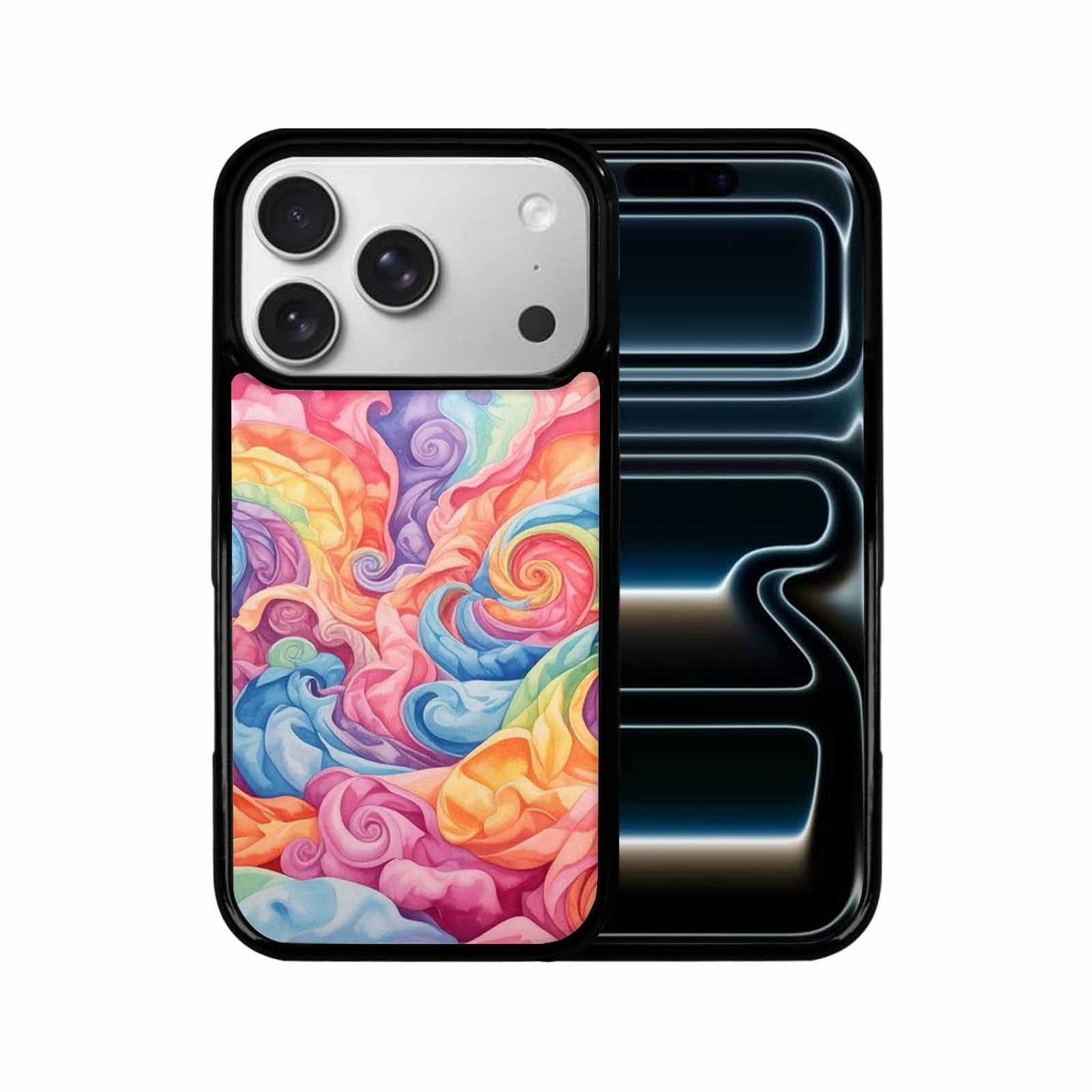 iPhone 17 Pro Case — Tie Dye Swirls Tie Dye Tie, Customized Protective Case