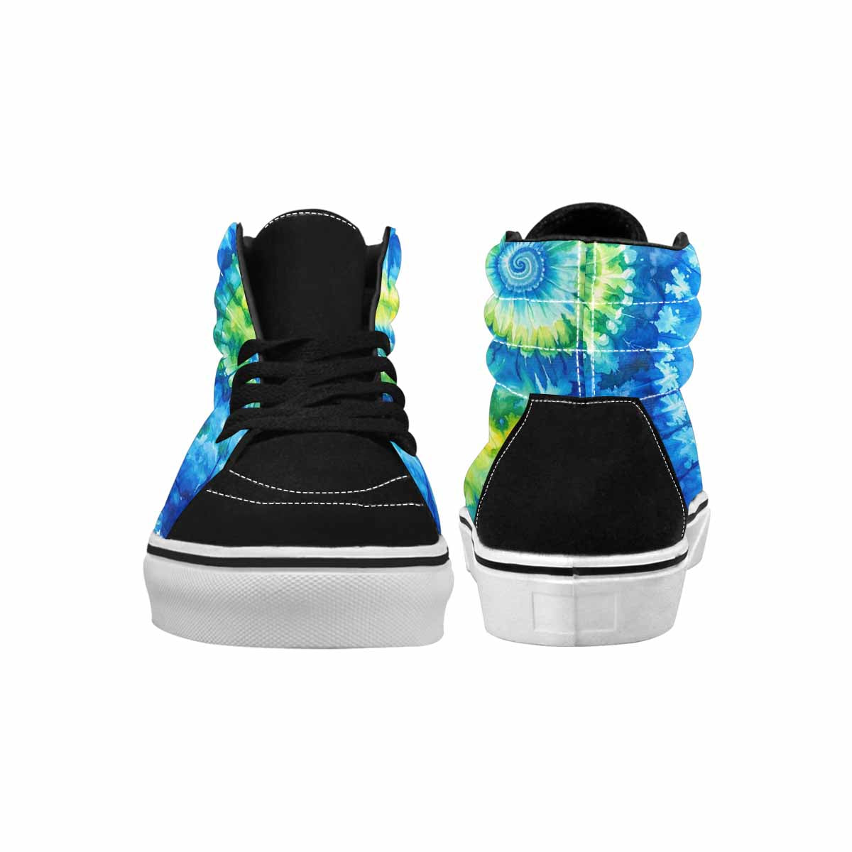WOMEN'S Tie Dye Swirl High Top Canvas Dreamcore Sneakers