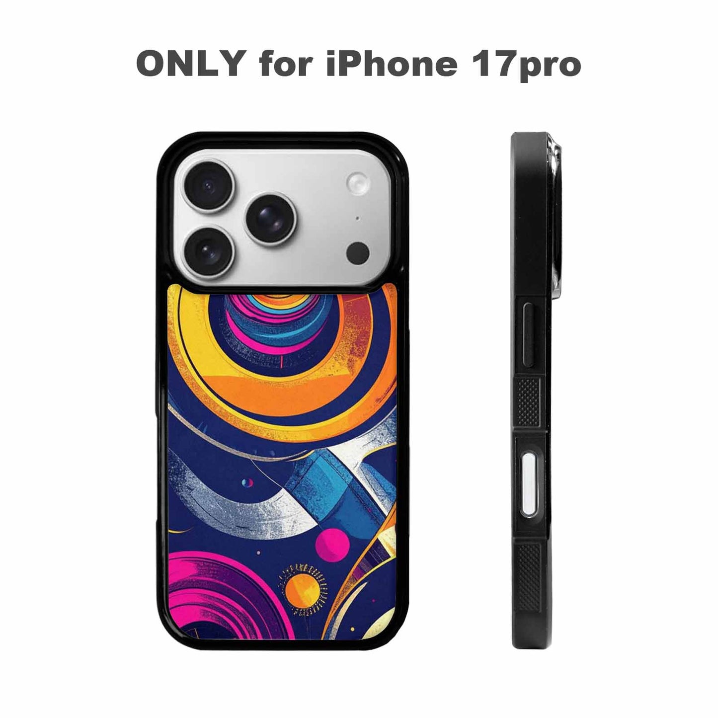 iPhone 17 Pro Case — Disco Cartoon Art Pattern Cartoon Cute, Custom Designed Case Cover