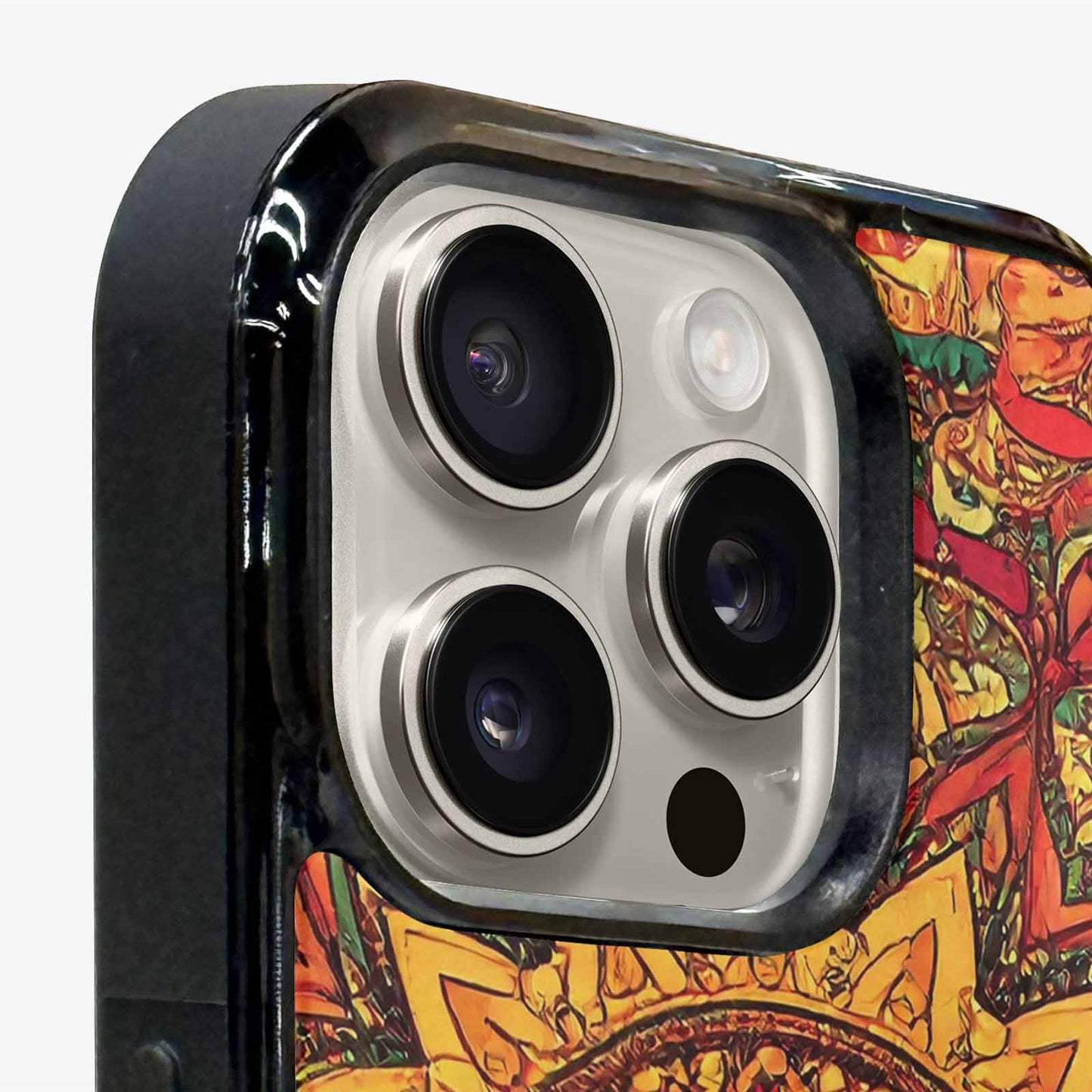 iPhone 16 Pro Case — Mandala Lions Custom, Customized Protective Case