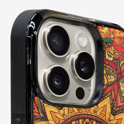 iPhone 16 Pro Case — Mandala Lions Custom, Customized Protective Case