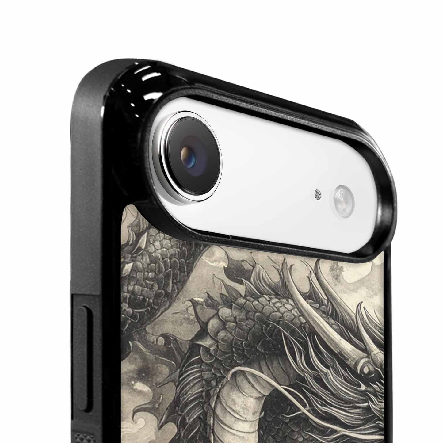 iPhone 17 Air Case — Retro Dragons Flame Retro Vintage, Custom Print Case Cover