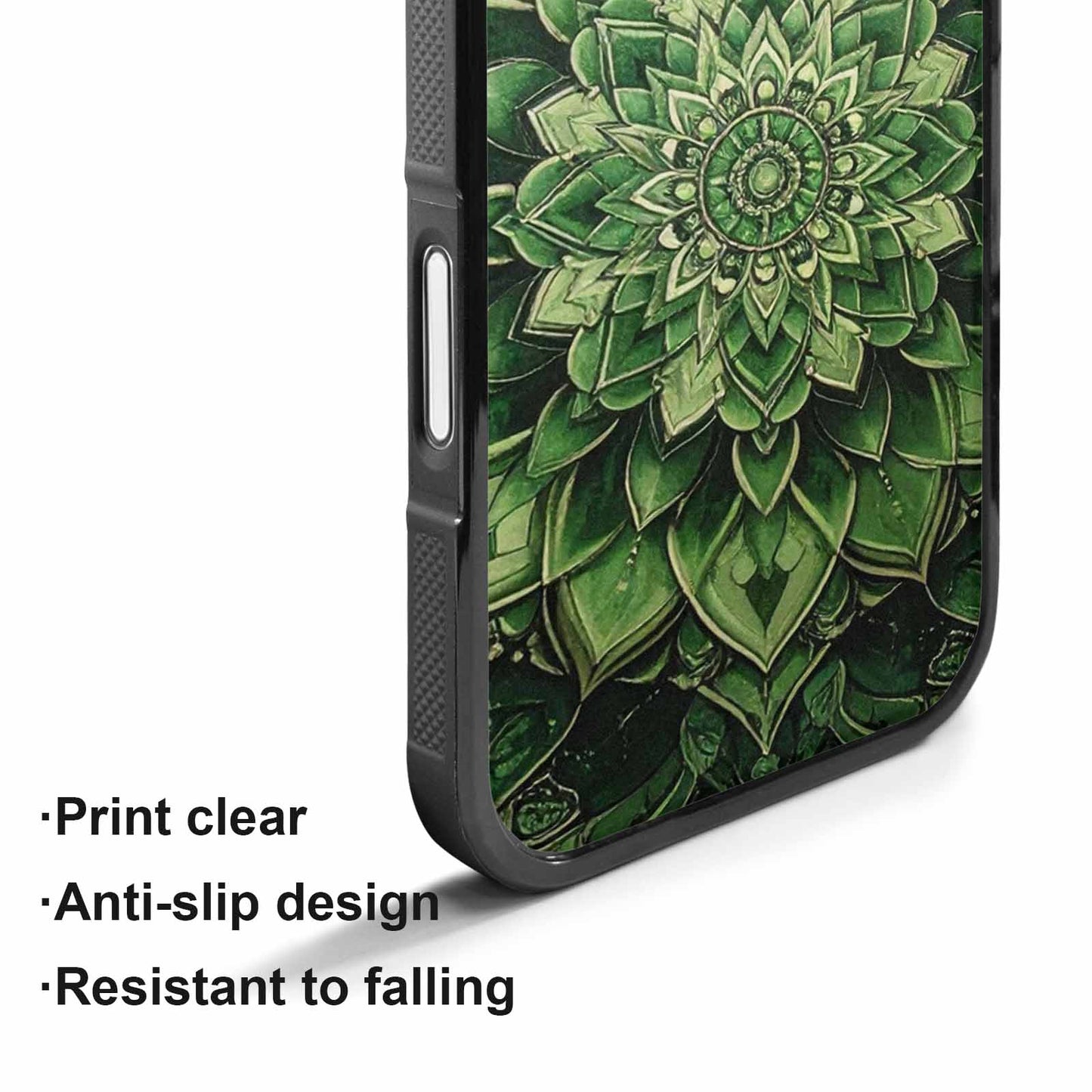 iPhone 17 Case — Small Mandala Pattern, Randomly Floral, Custom Designed Case Cover