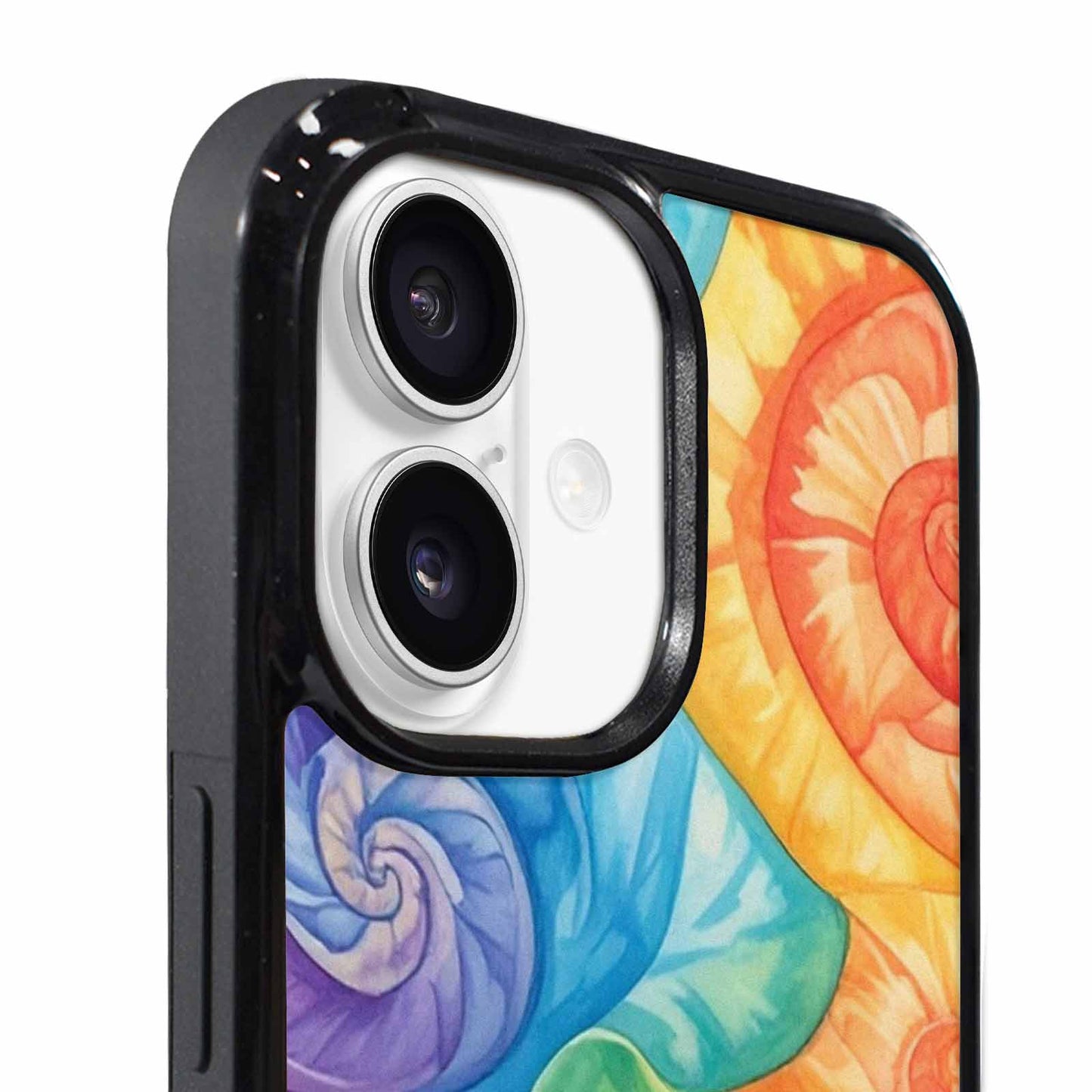 iPhone 17 Case — Tie Dye Swirls Tie Dye Tie, Custom Printed Phone Case