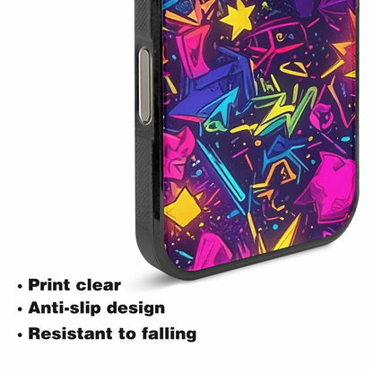 iPhone 16 Pro Case — 80s Retro Motif 80s Retro Motifs, Original Design Phone Case