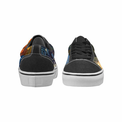 WOMEN'S Blend All Versions Canvas Lace-Up Y2K Custom Sneakers