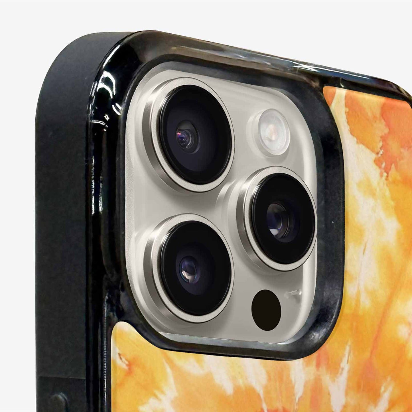 iPhone 16 Pro Case — Ombre Tie Dye Warm, Custom Phone Case