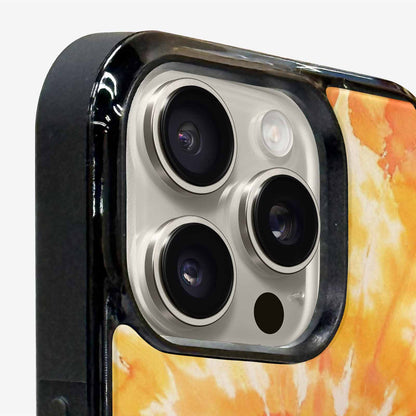 iPhone 16 Pro Case — Ombre Tie Dye Warm, Custom Phone Case