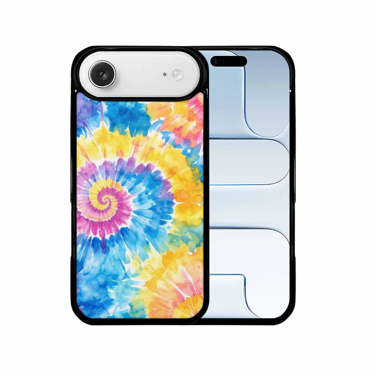 iPhone 17 Air Case — Small Tie Dye Swirl Pattern Tie, Custom Phone Case
