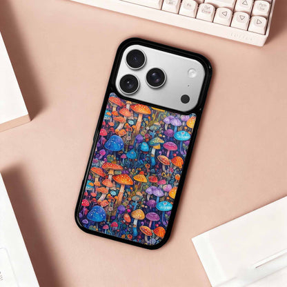 iPhone 17 Pro Case — Mushrooms General Mushrooms Pa Original Art, Custom Made Phone Cover