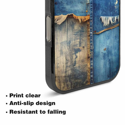 iPhone 16 Pro Max Case — Curve The Ripping Demin Tectures For, Original Design Phone Case