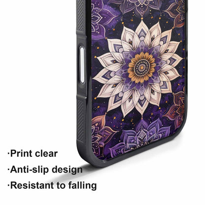 iPhone 17 Pro Max Case — Small Mandala Pattern, Randomly Floral, Personalized Phone Case