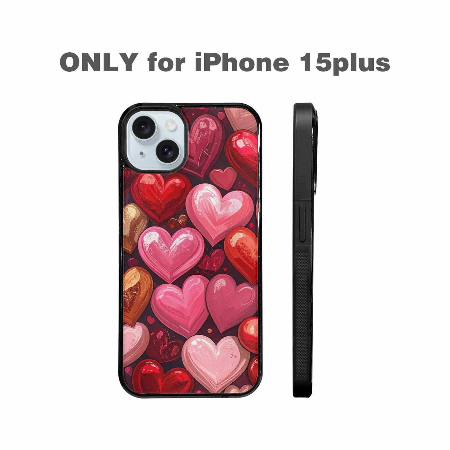 iPhone 15 Plus Case — No Words Or Writings On The, Custom Printed Phone Case