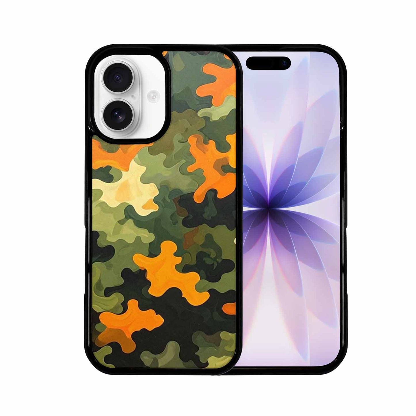 iPhone 17 Case — Small Military Camouflage Blotch Camo, Custom Made Phone Cover