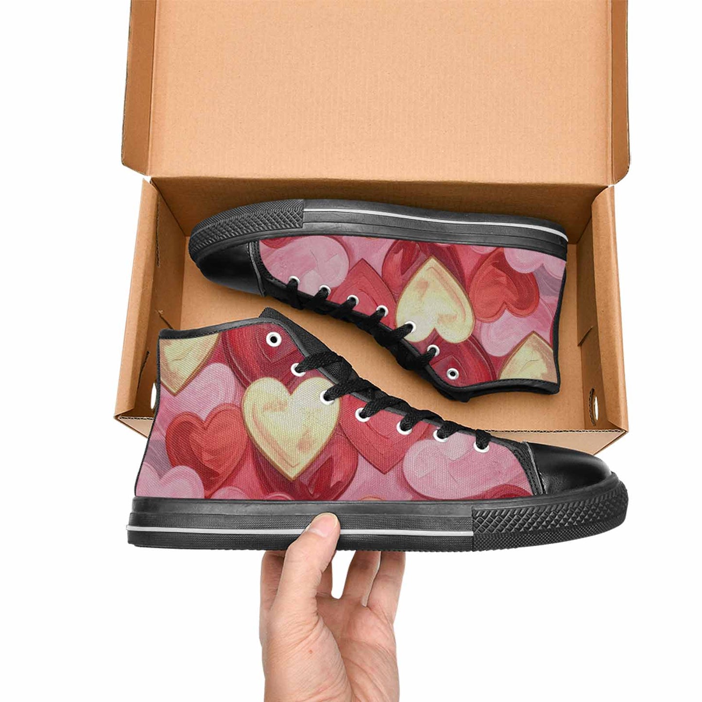 WOMEN'S No Words Or High Top Canvas Y2K Custom Shoes