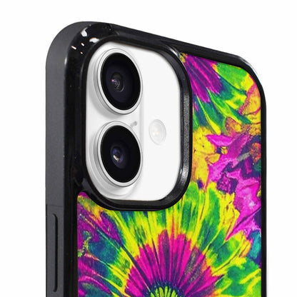 iPhone 17 Case — Tie Dye Neon Acid Tie Dye, Unique Phone Case Design