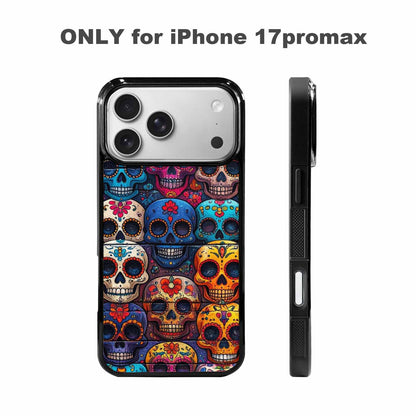 iPhone 17 Pro Max Case — Skull Dark Art Gothic Print Gothic, Custom Phone Case