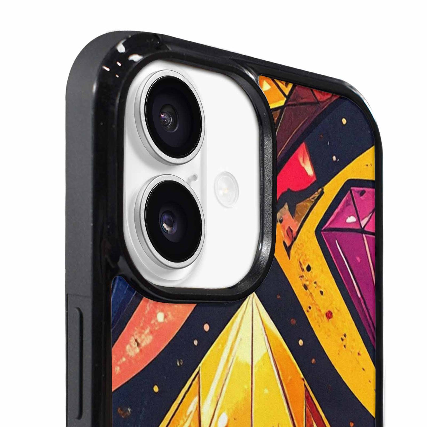 iPhone 17 Case — Vintage Summer Diamond Retro Vintage, Personalized Phone Case
