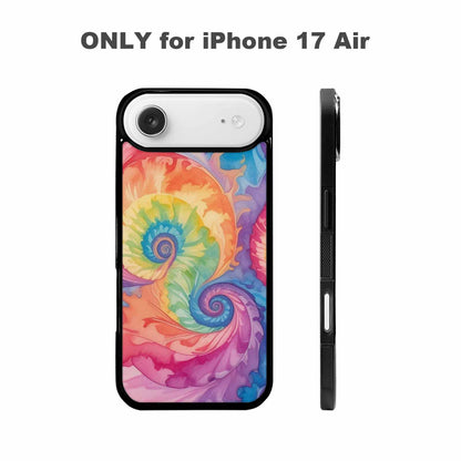 iPhone 17 Air Case — Tie Dye Swirls Tie Dye Tie, Custom Art Phone Cover