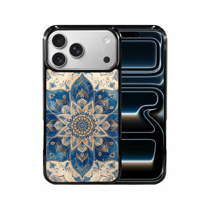 iPhone 17 Pro Max Case — Small Mandala Pattern, Randomly Floral, Custom Printed Phone Case