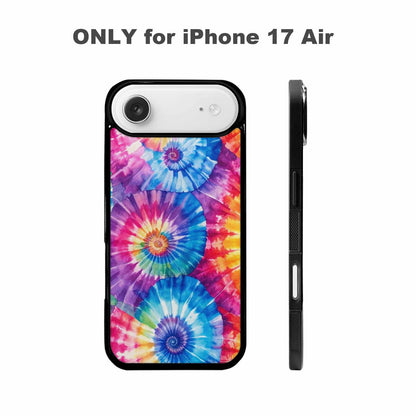 iPhone 17 Air Case — Small Tie Dye Swirl Pattern Tie, Custom Made Phone Cover