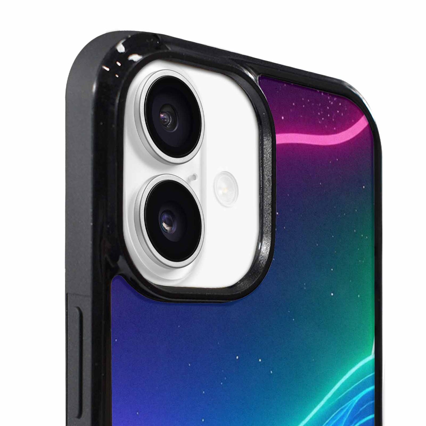 iPhone 17 Case — Neon Cartoon Art Pattern Retro Vintage, Original Design Phone Case
