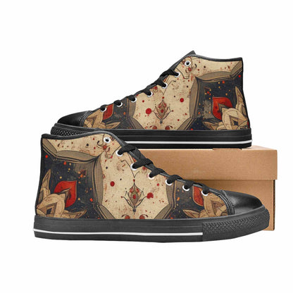 WOMEN'S Mandala High Top Canvas Dreamcore Shoes