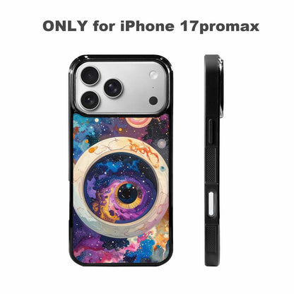 iPhone 17 Pro Max Case — Seamless Tileable Pattern Of Galaxy Space, Customized Protective Case