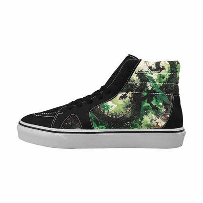 MEN'S Dragon Scale High Top Canvas Aesthetic Shoes