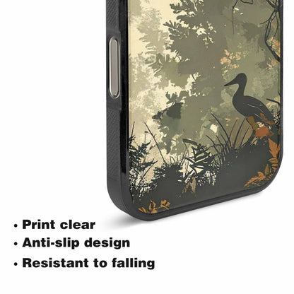 iPhone 16 Pro Case — Hunting Camouflage Pattern With Deer And, Customized Protective Case