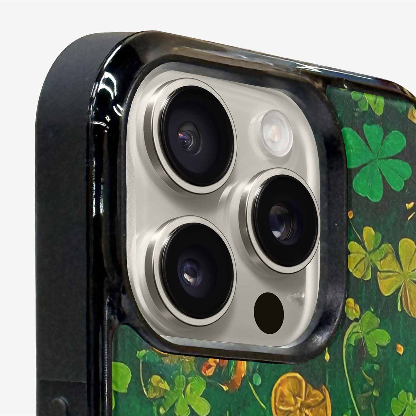 iPhone 16 Pro Case — St Patrick\'s Clover St Patrick\'s Clover, Custom Printed Phone Case