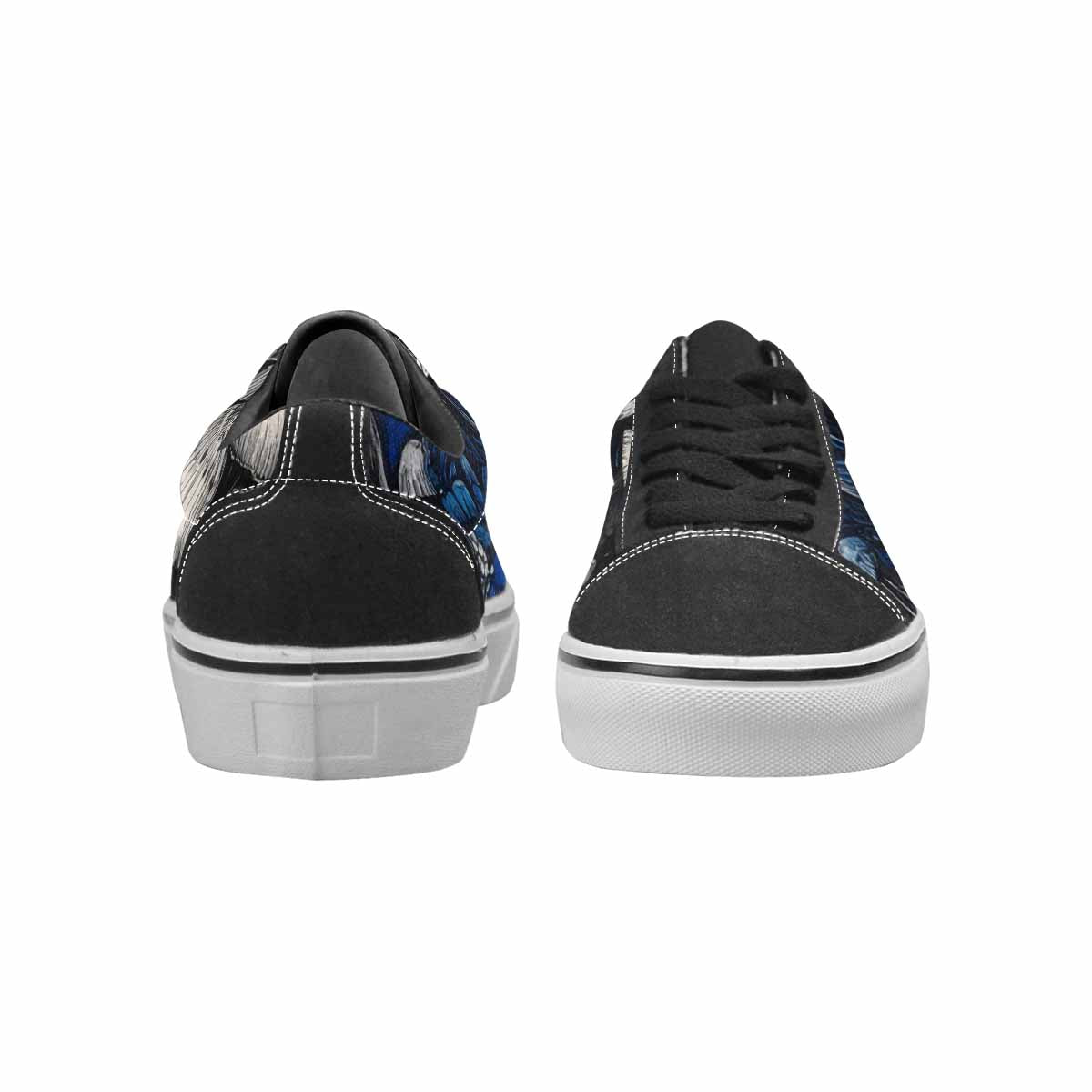 WOMEN'S Mushrooms (general) Lace-Up Canvas Surreal Shoes